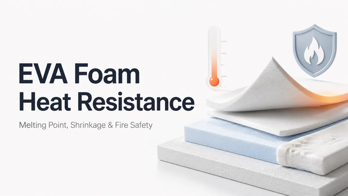 EVA Foam Heat Resistance: Melting Point, Shrinkage & Fire Safety