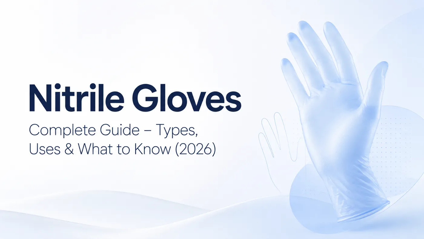 Nitrile Gloves: Complete Guide – Types, Uses & What to Know (2026)