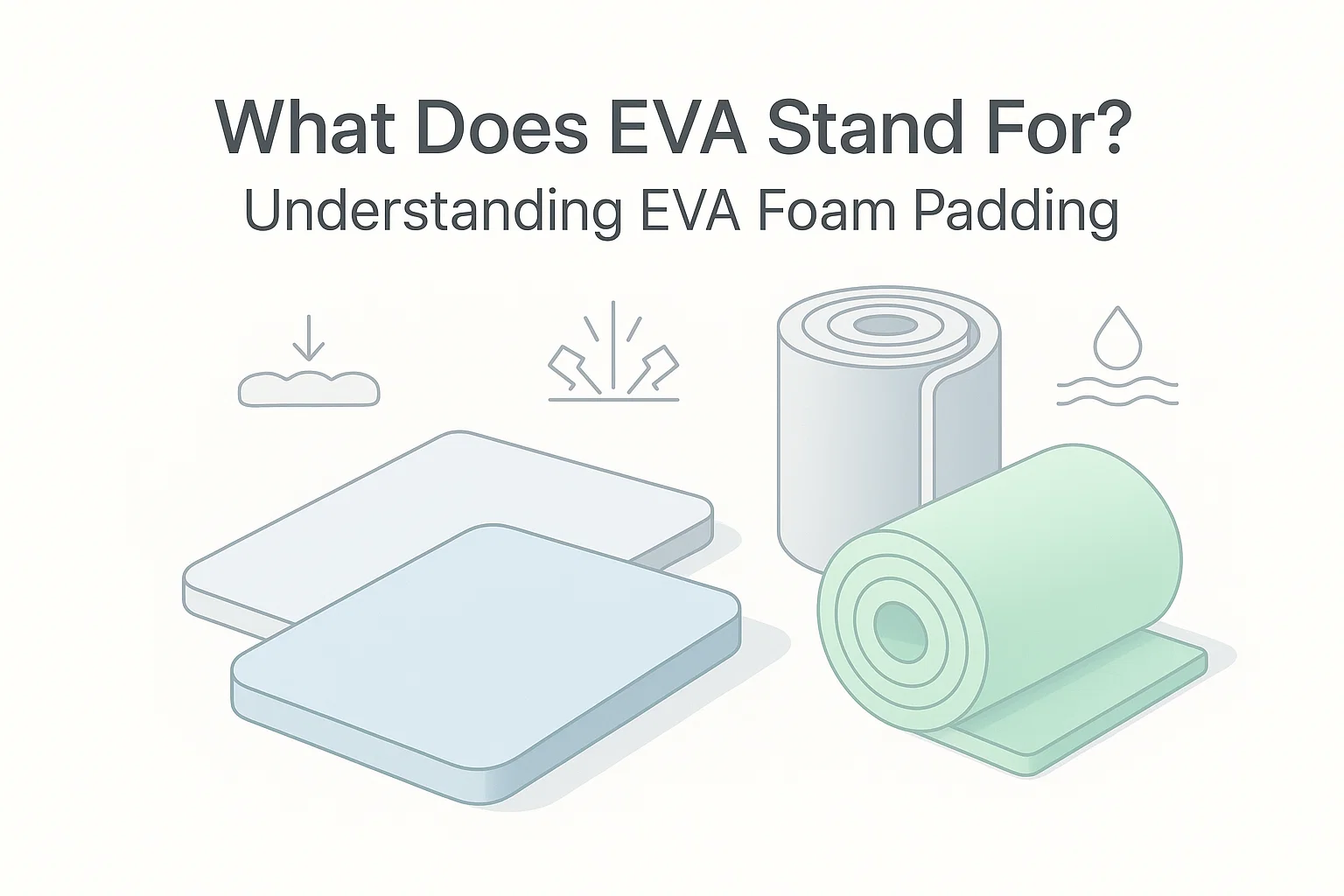 ¿Qué es el acolchado de espuma EVA? Definición del material y guía
