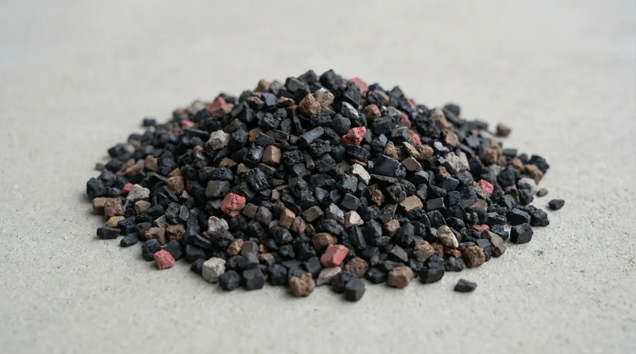 Gránulos de caucho reciclado
