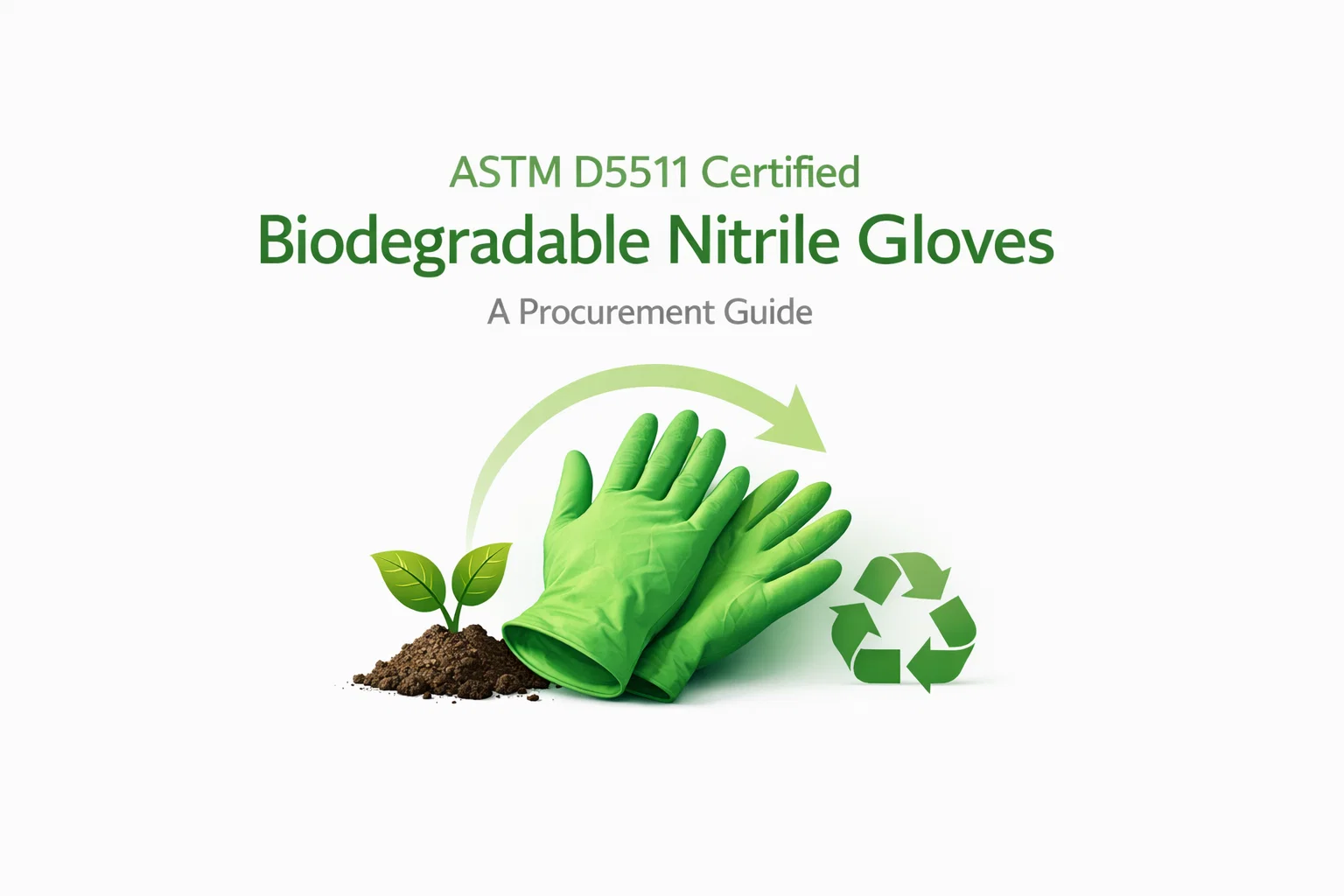 ASTM D5511 Certified Biodegradable Nitrile Gloves: A Procurement Guide for 2026