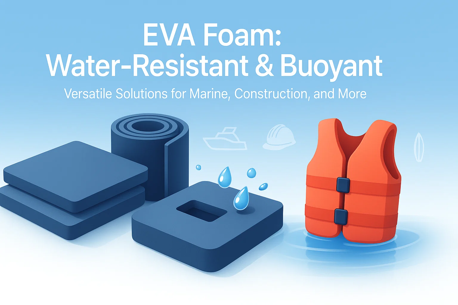 Water Resistance and Buoyancy of EVA Foam: Properties and Applications
