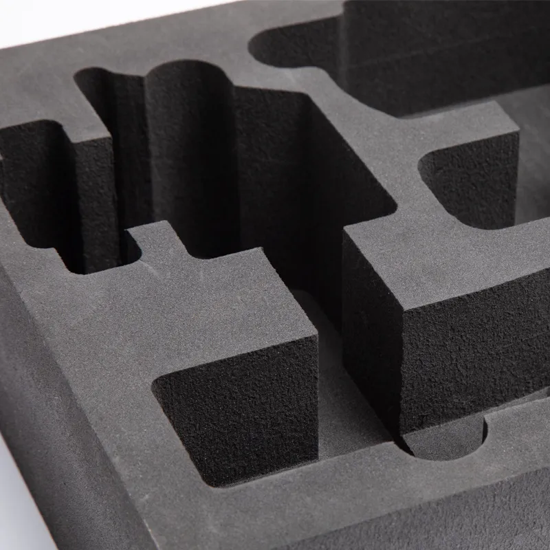 Carved EVA foam gift box insert